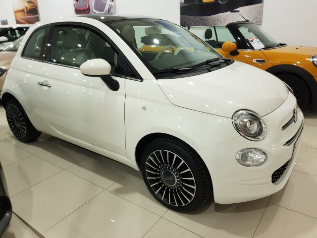 Fiat 500 18 1 2 8v 69 Cv Lounge 3p 26 536km Petrol Blanco Automatic
